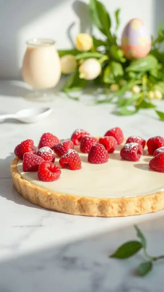 chill tart for thirty minutes