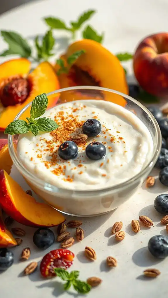 chilled cardamom rice pudding