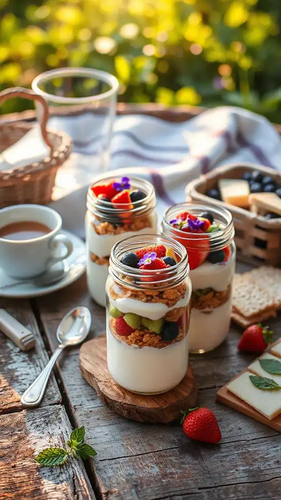 chilled jar desserts pairings