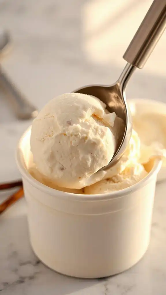 chilled scoop for firm spheres