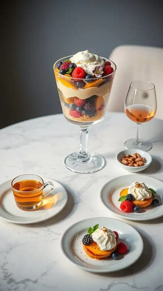 chilled trifle wine pairing