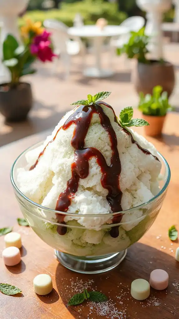 choco matcha summer dessert delight