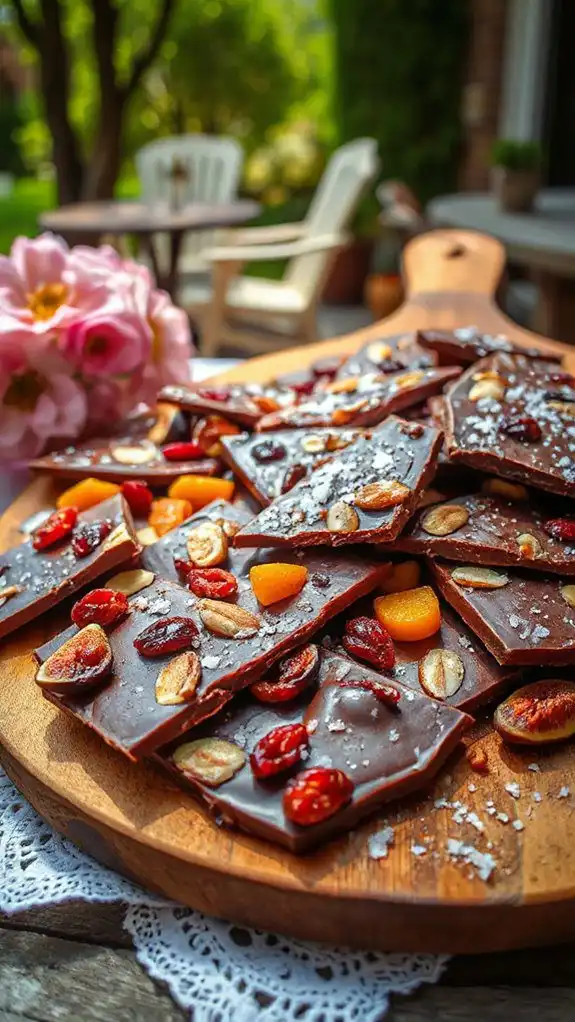 chocolate almond bark delight chocolate almond bark delight
