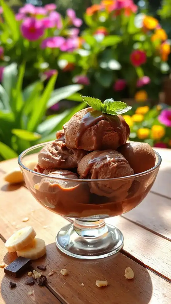 chocolate banana ice cream chocolate banana ice cream