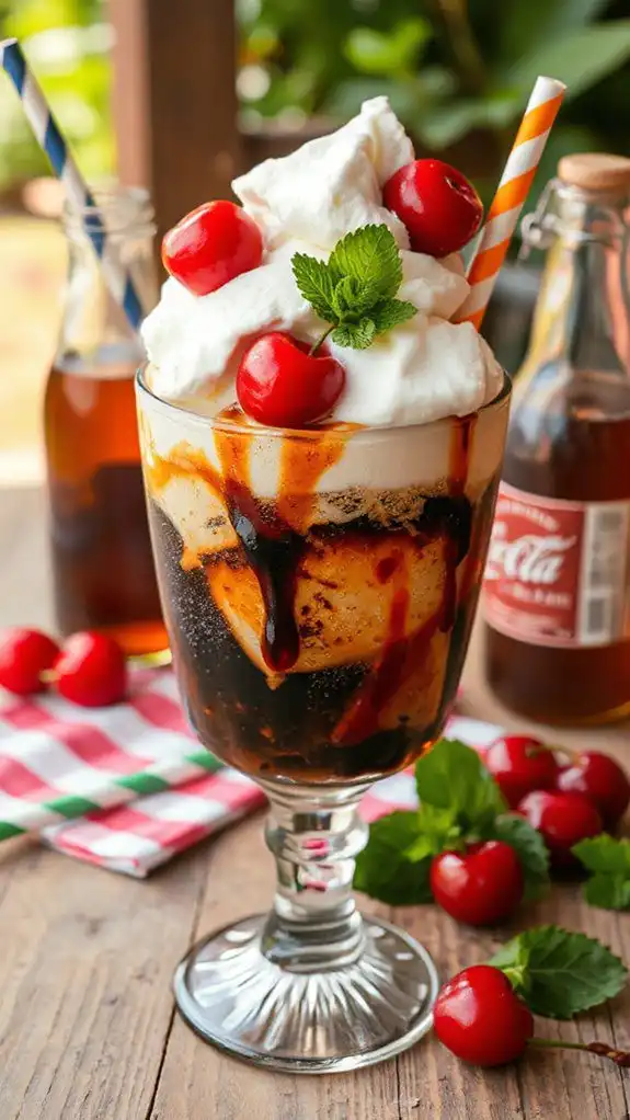 chocolate cherry cola delight