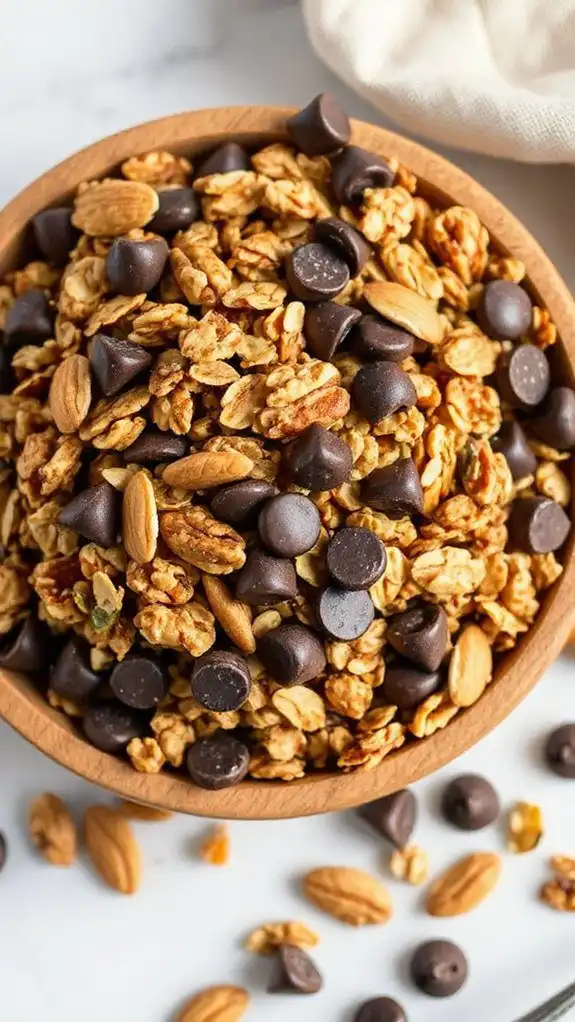 chocolate chip oatmeal cookie