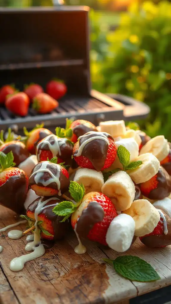 chocolate covered strawberry treats