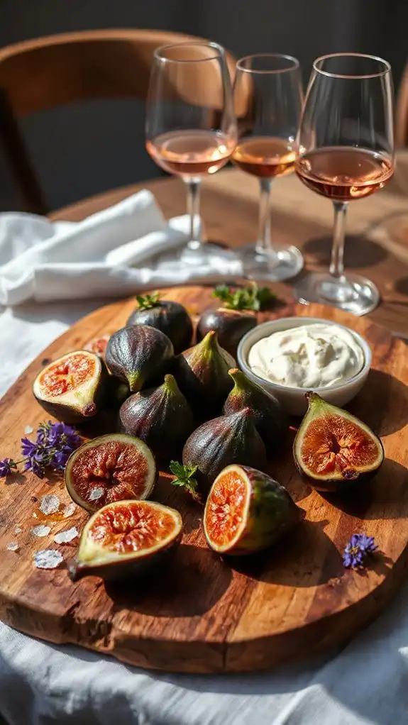 chocolate covered summer figs