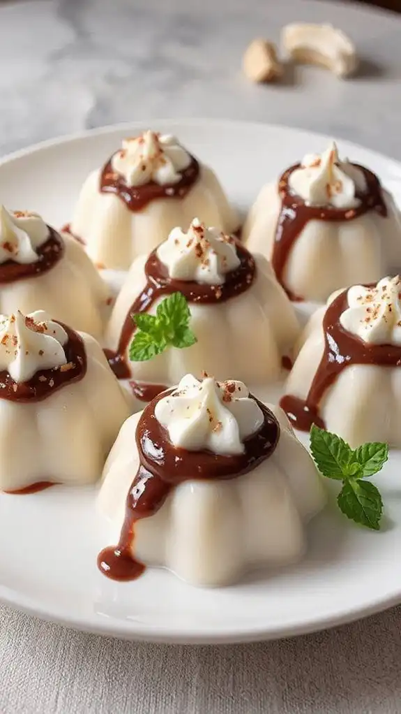 chocolate hazelnut milk jelly chocolate hazelnut milk jelly