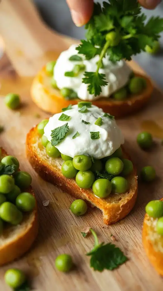 chop parsley for garnish