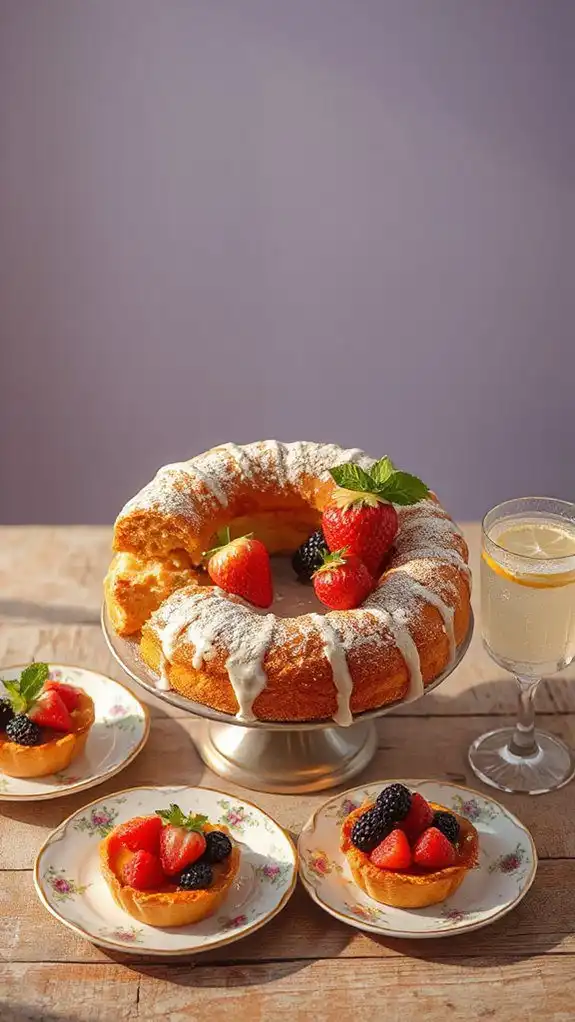choux pastry with praline cream choux pastry with praline cream