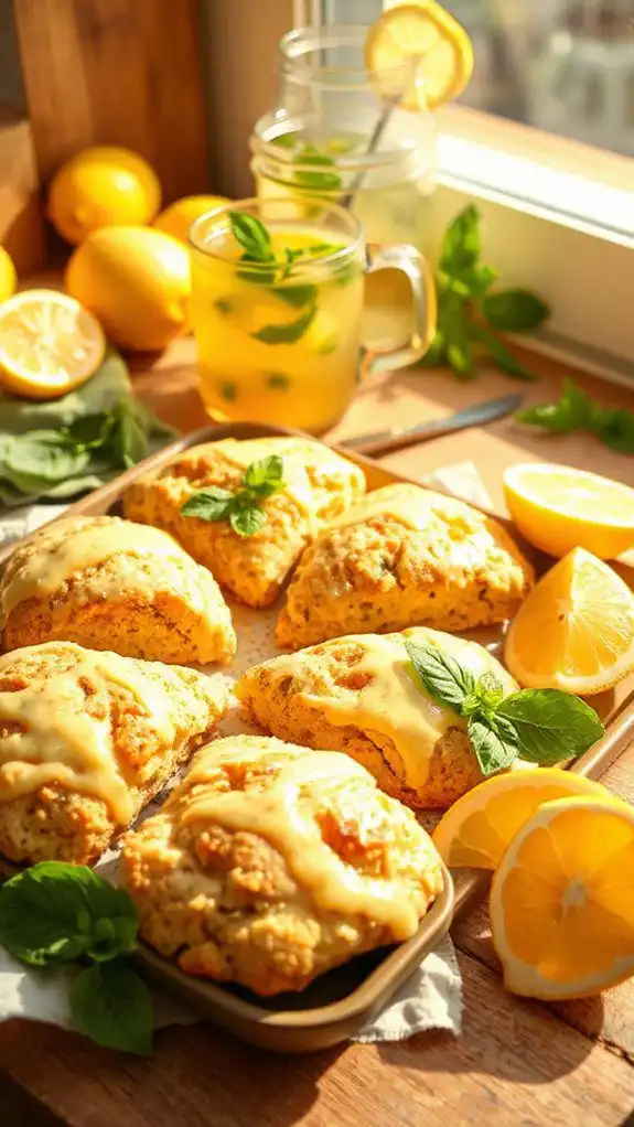 citrus basil scones recipe citrus basil scones recipe