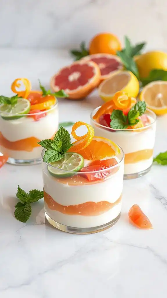 citrus flavored summer dessert citrus flavored summer dessert