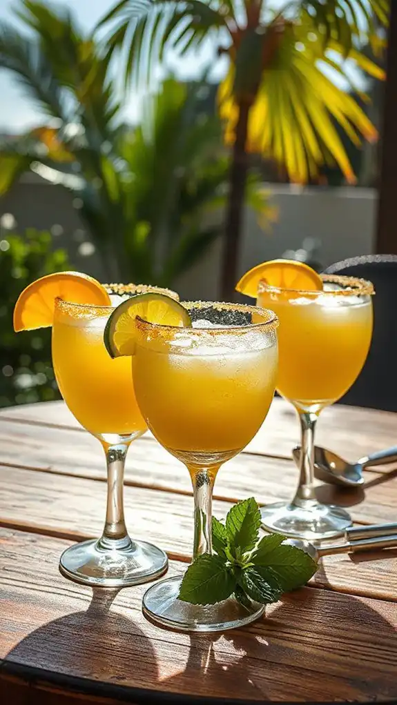 citrus frozen cocktail delight