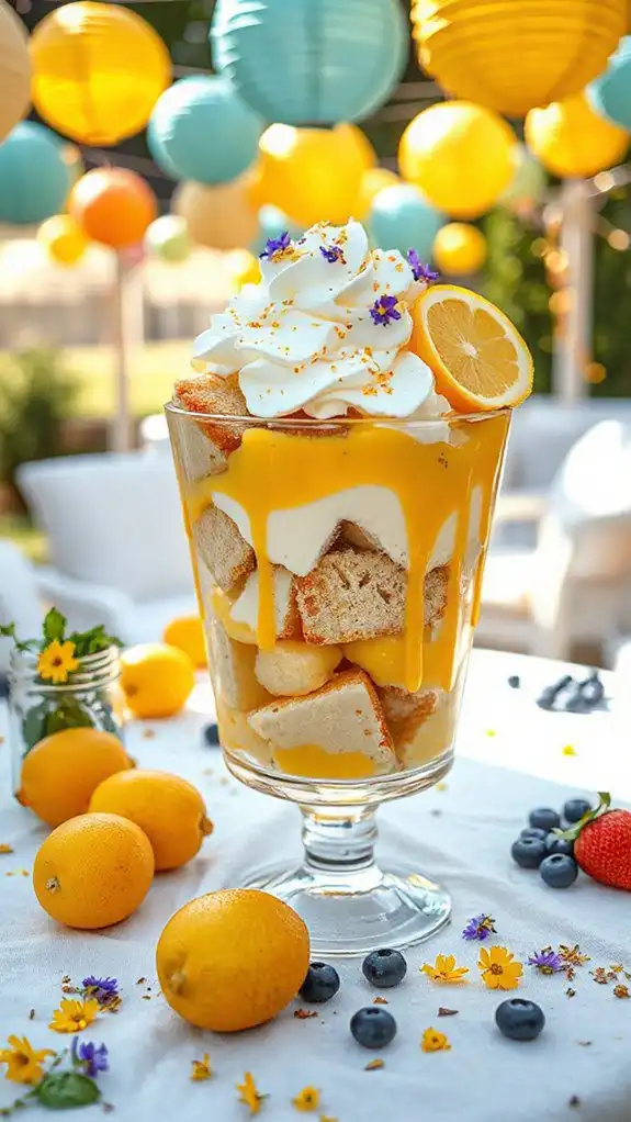 citrusy lemonade layered delight