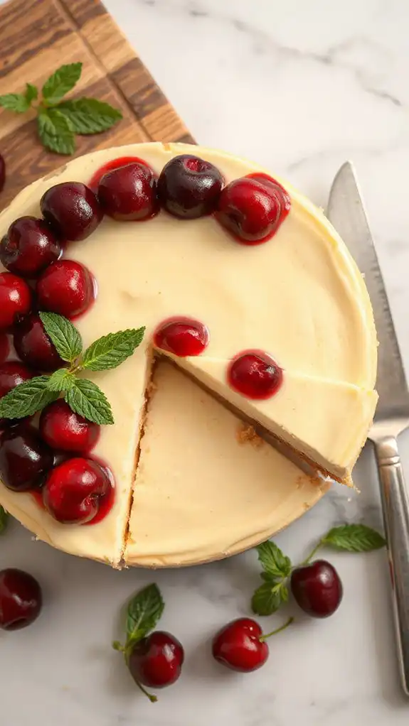 classic cherry cheesecake delight classic cherry cheesecake delight