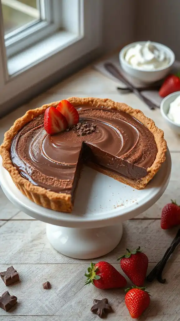 classic chocolate cream pie