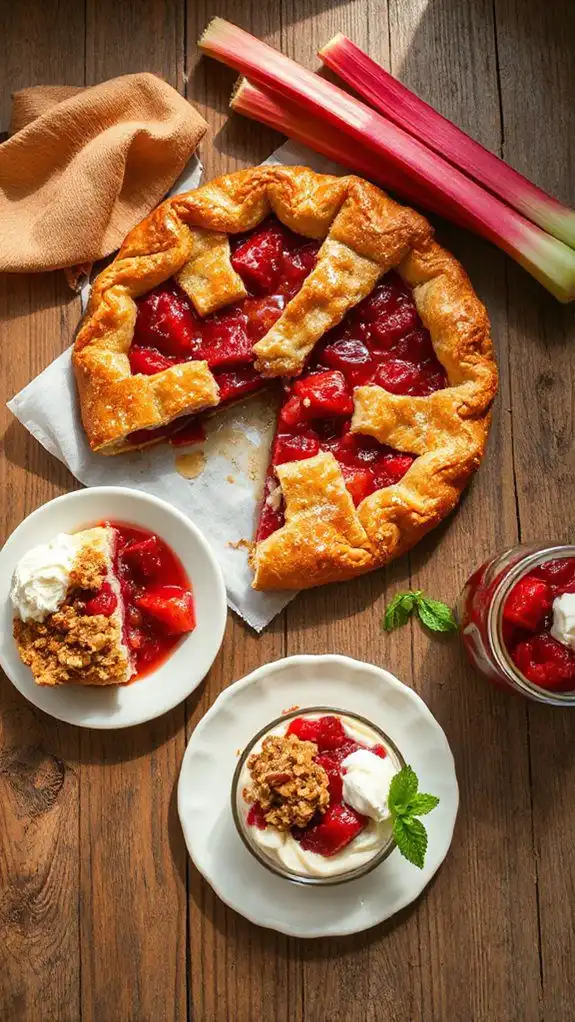 classic rhubarb pie recipe