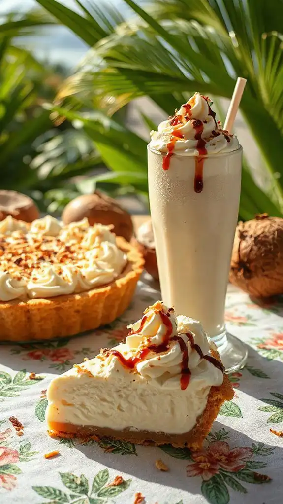 coconut cream pie milkshake