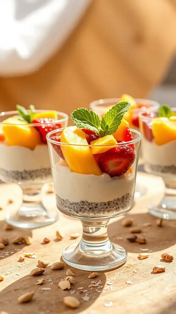 coconut water chia pudding coconut water chia pudding