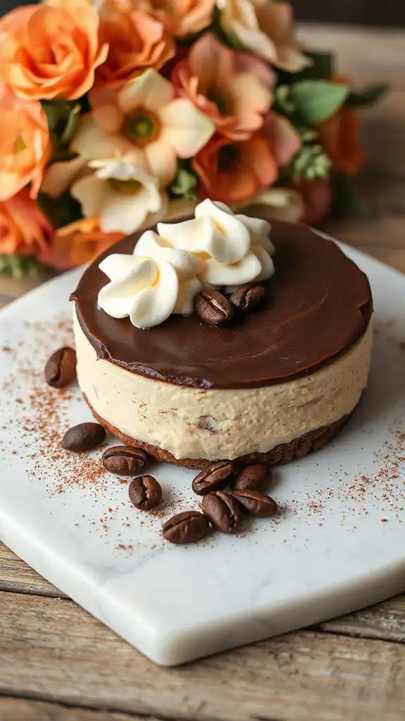 cold brew coffee cheesecake delight