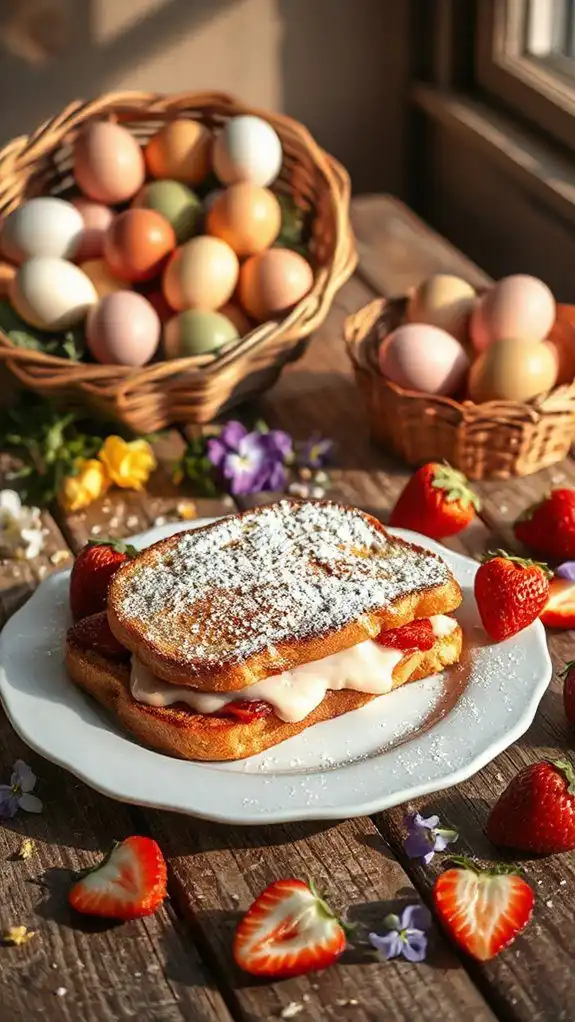 colorful eggs for baking