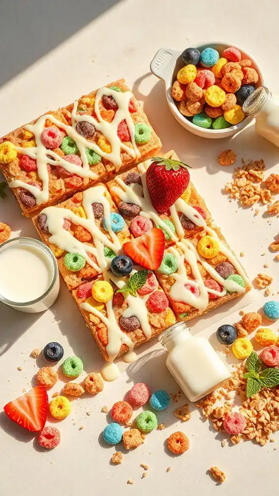 colorful quick summer treats