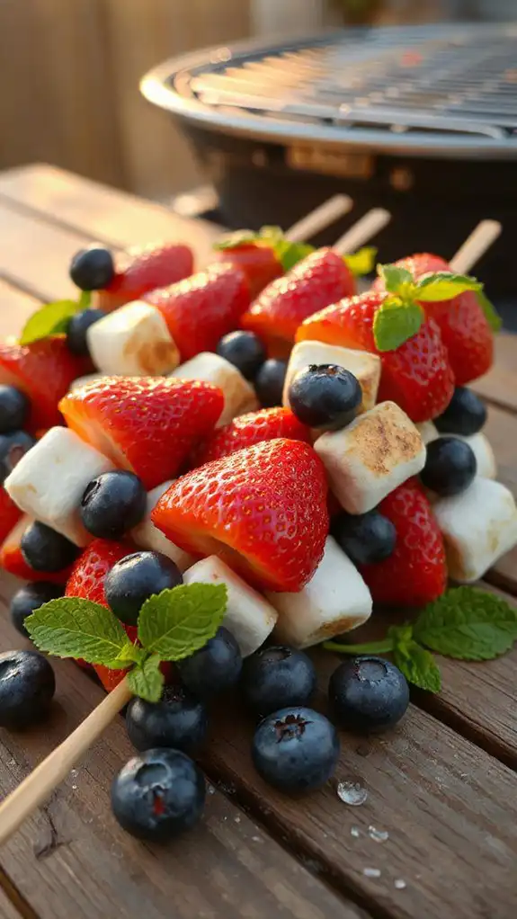 colorful summer dessert delight