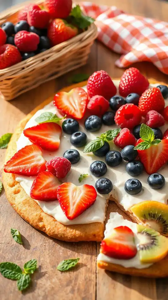 colorful summer dessert delight