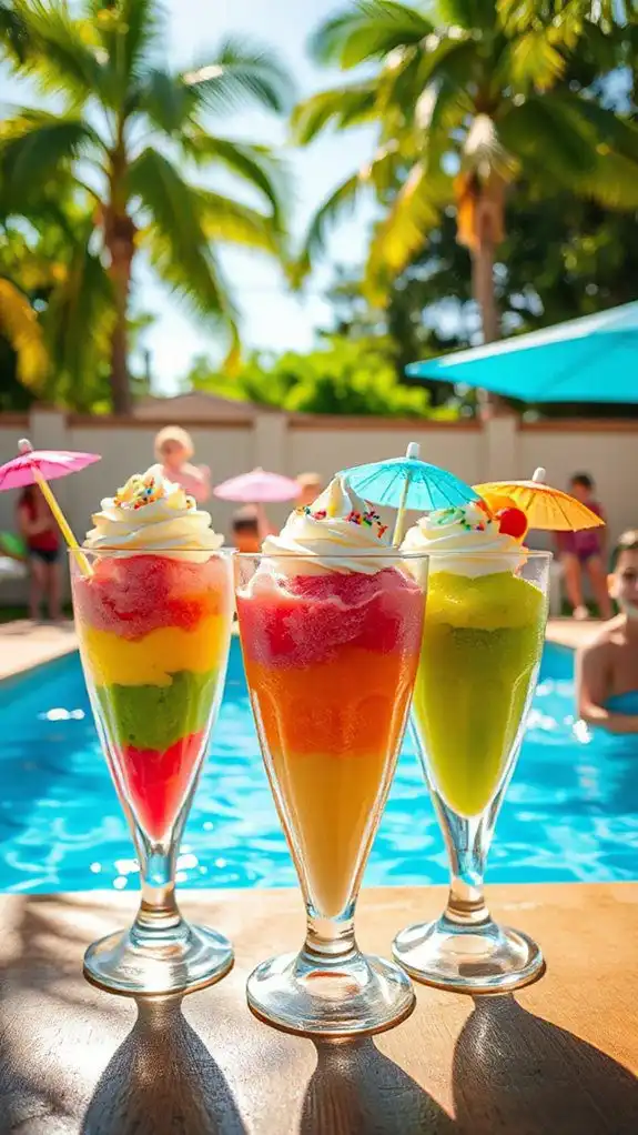 colorful summer dessert delight