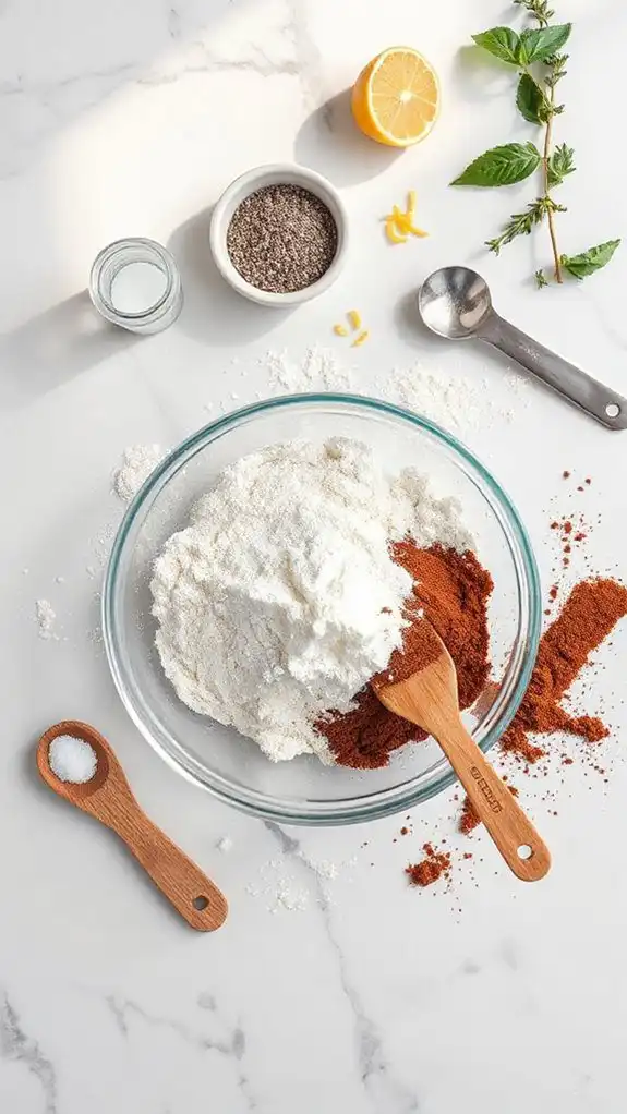 combine all dry ingredients