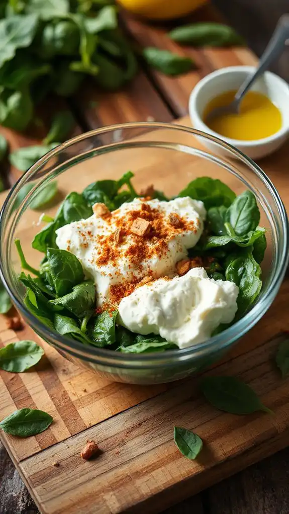 combine ingredients in bowl