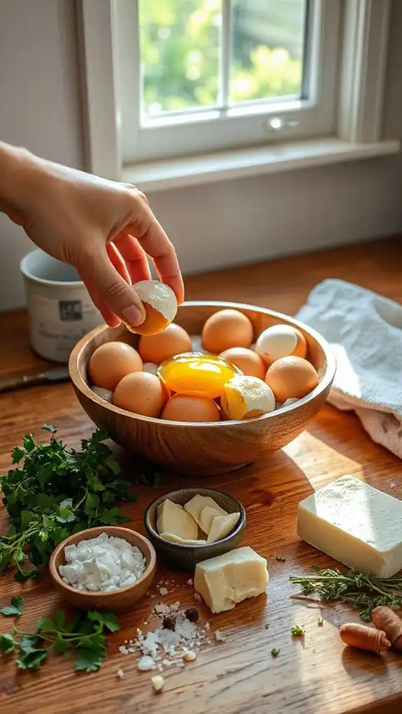 combine items in bowl