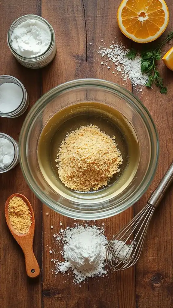 combine yeast and water