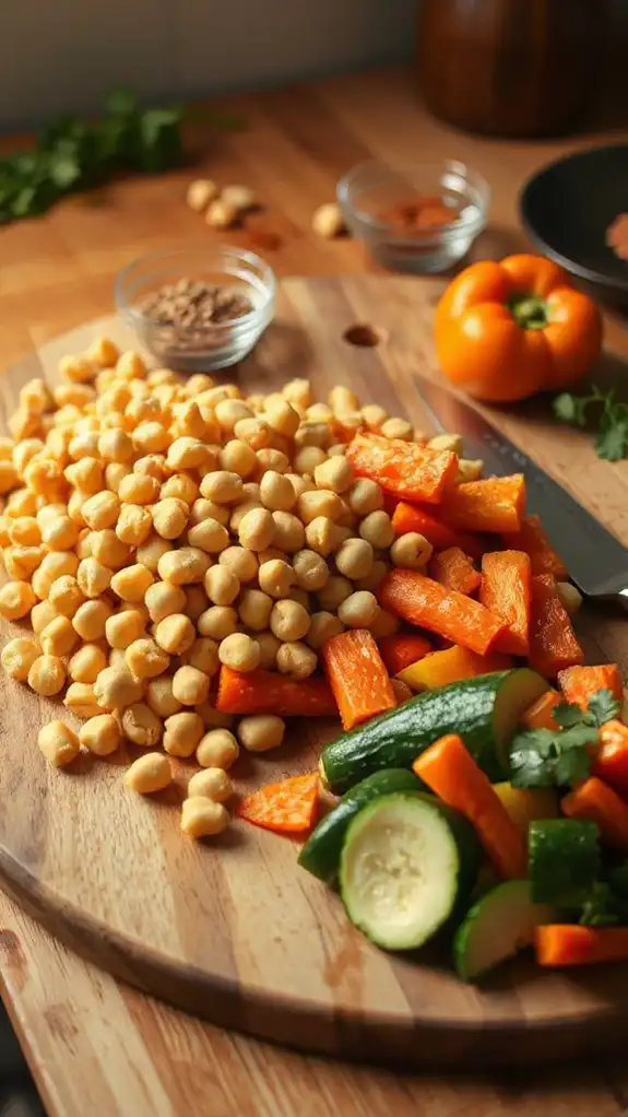 cook chickpeas with vegetables cook chickpeas with vegetables