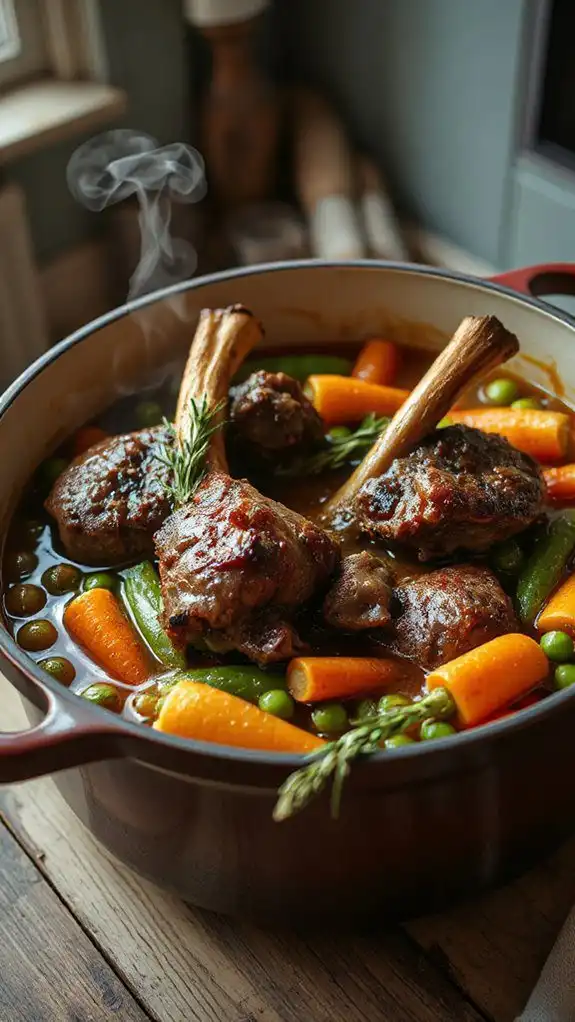 cook until meat tender