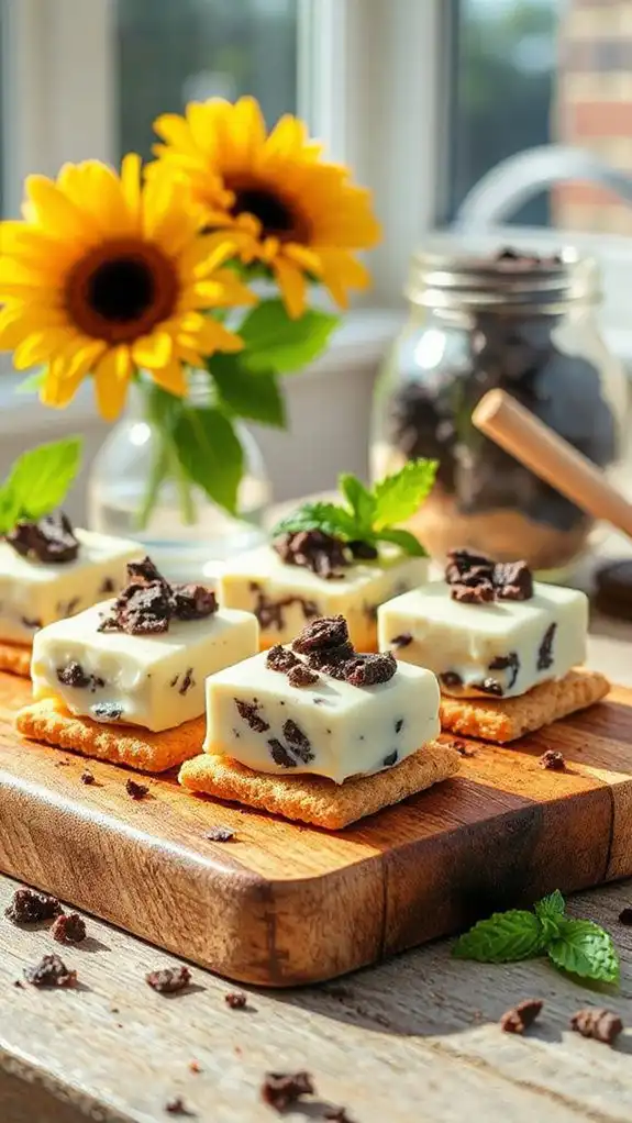 cookies and cream bites