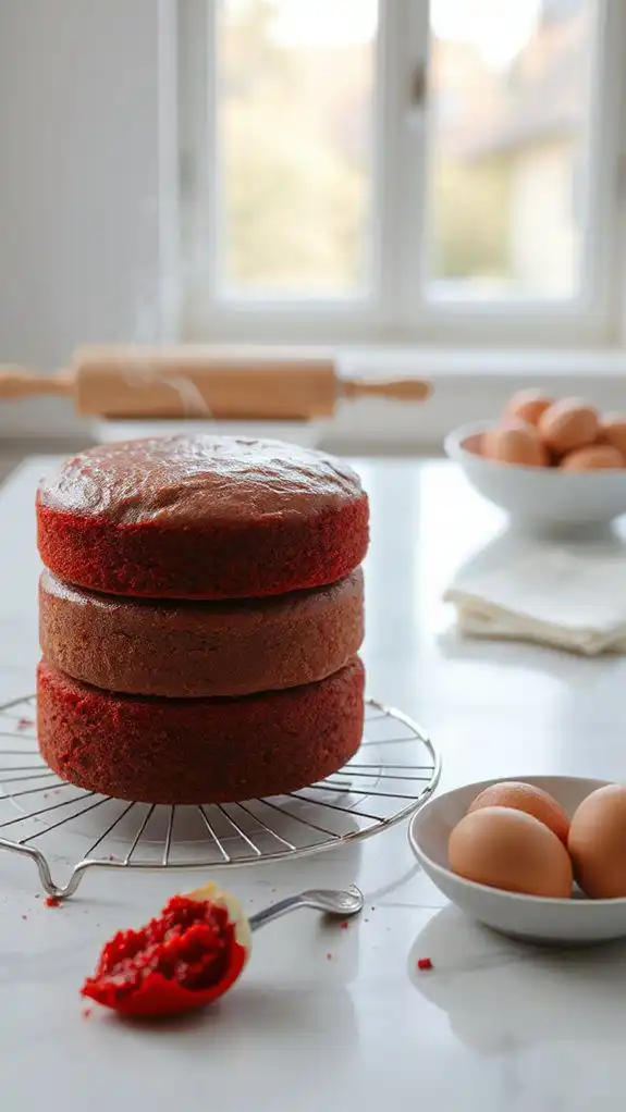 cool cake at 20 25 c