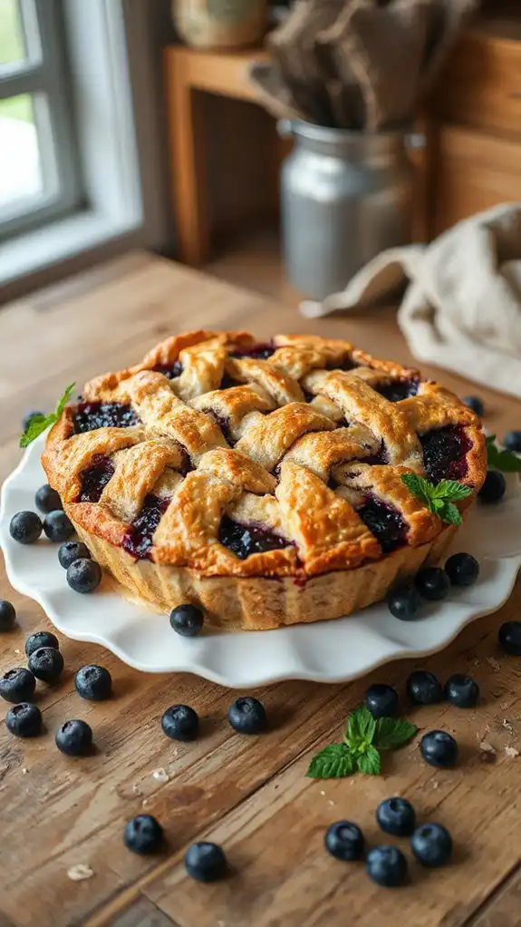 cool pie for jammy texture