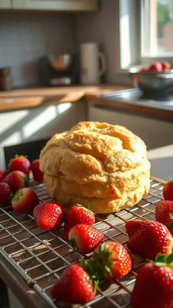 cool shortcake on rack cool shortcake on rack