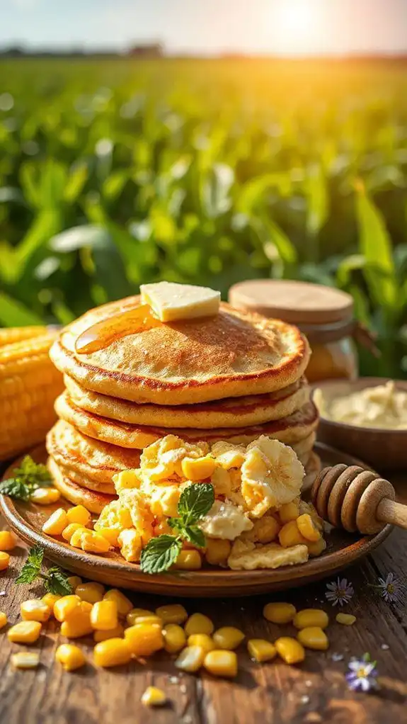 corn flour pancake recipe