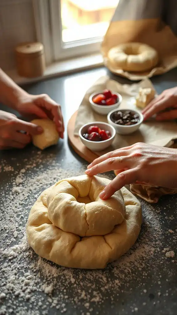 crafting precise kolache shapes