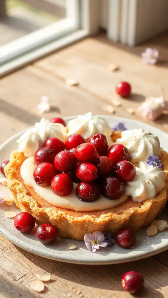 cranberry almond tart recipe