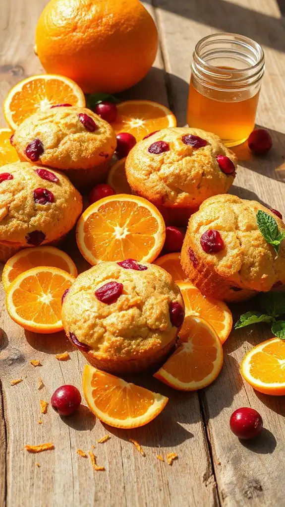 cranberry orange muffins recipe