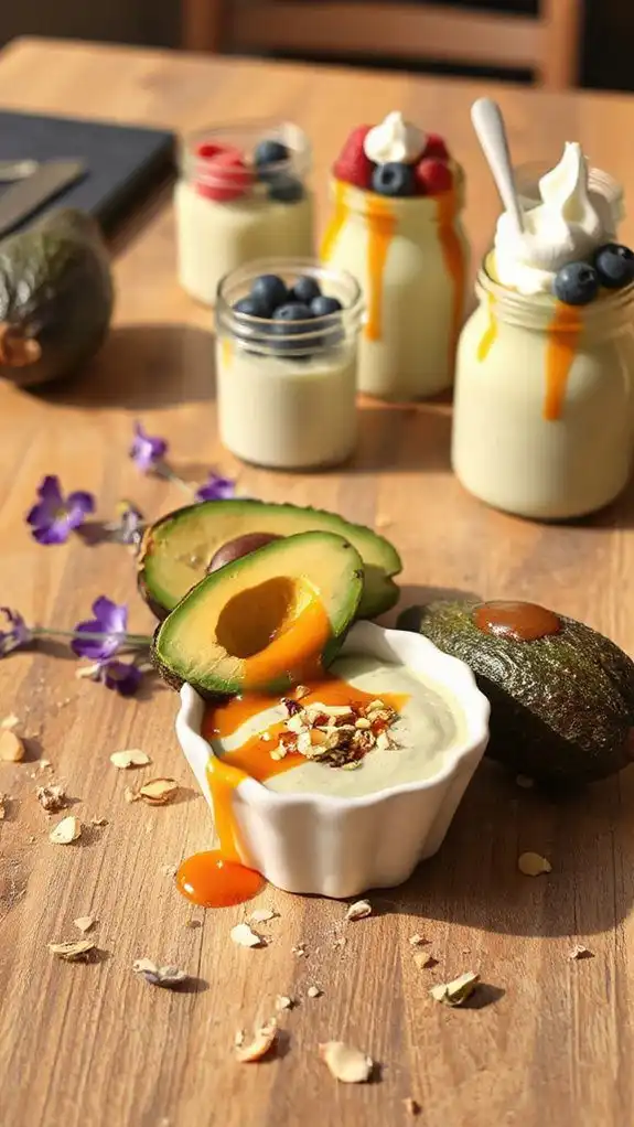 creamy avocado dessert recipe