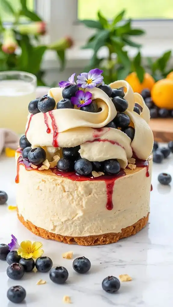 creamy blueberry white chocolate cheesecake creamy blueberry white chocolate cheesecake