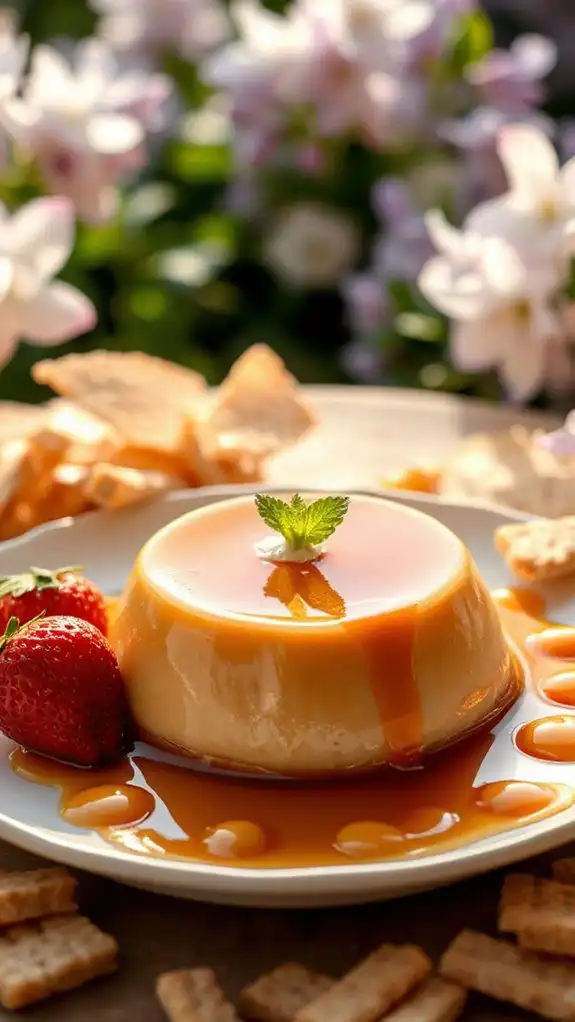 creamy caramel custard delight