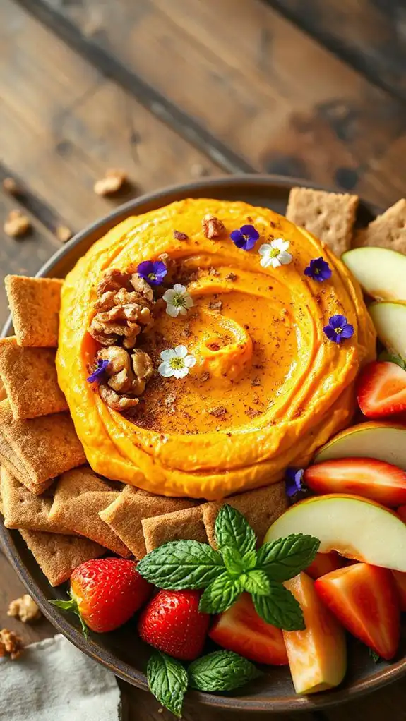 creamy carrot cake dip
