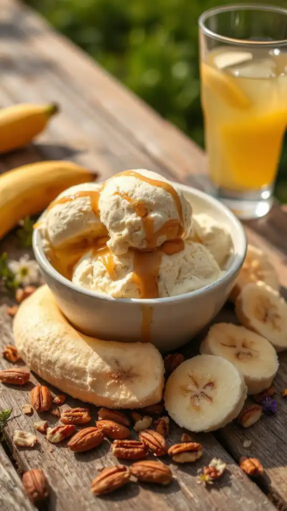 creamy dairy free banana delight