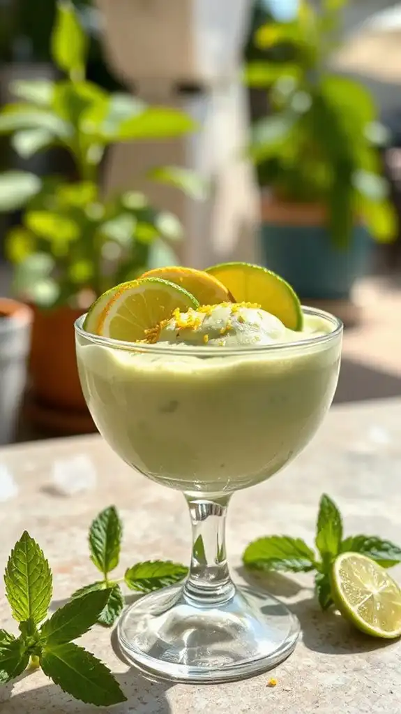 creamy healthy summer dessert